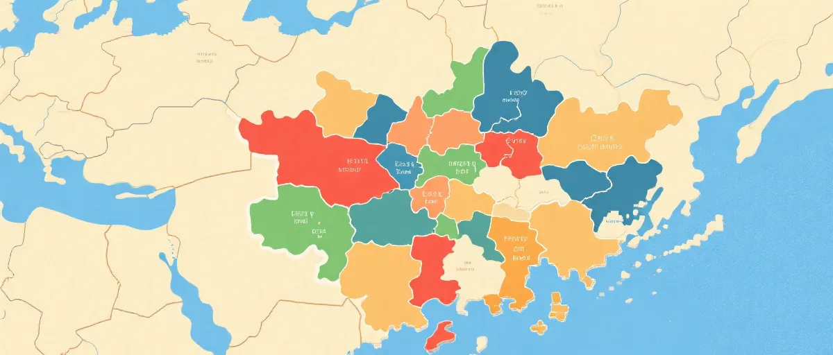 上海位置示意图